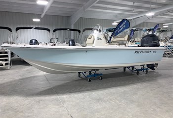 2023 Key West 188 Bay Reef Ice Blue/White Boat